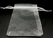 Poches Organza Blanches 9x11.5cm - 100pcs