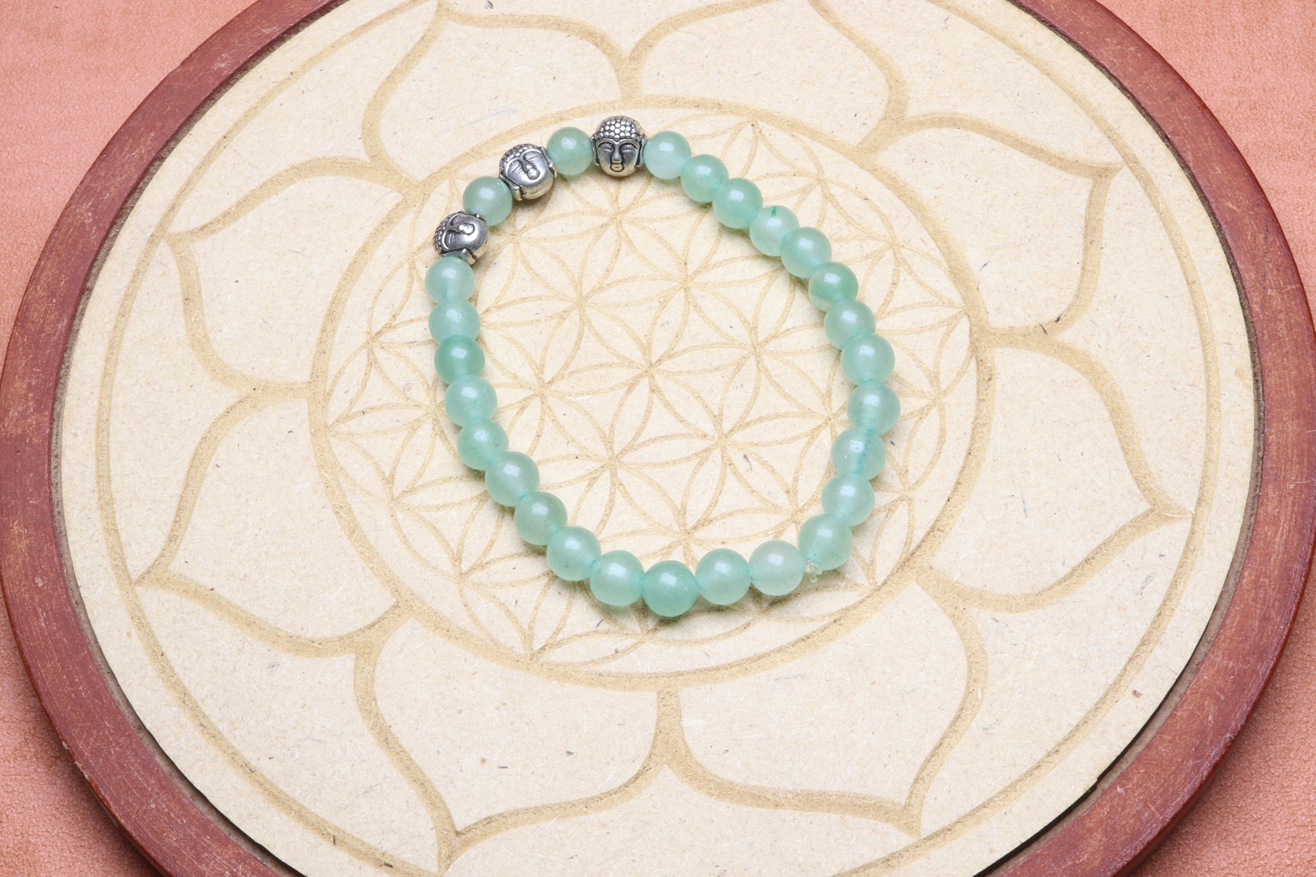 Bracelet en Aventurine - Chance et Prospérité 6mm