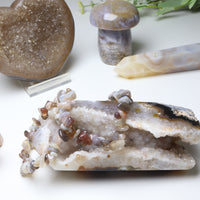 Bracelet Agate Botswana 6 mm