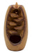 Porte-Encens Backflow Cascade Chinoise Marron 20cm