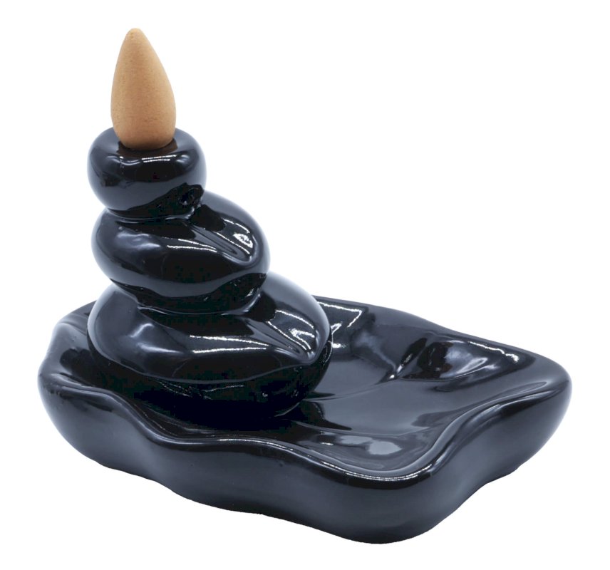 Porte-Encens Backflow Fontaine Chinoise 12cm
