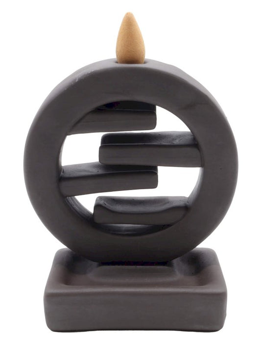 Porte-Encens Backflow Cascade dans Cercle 13cm