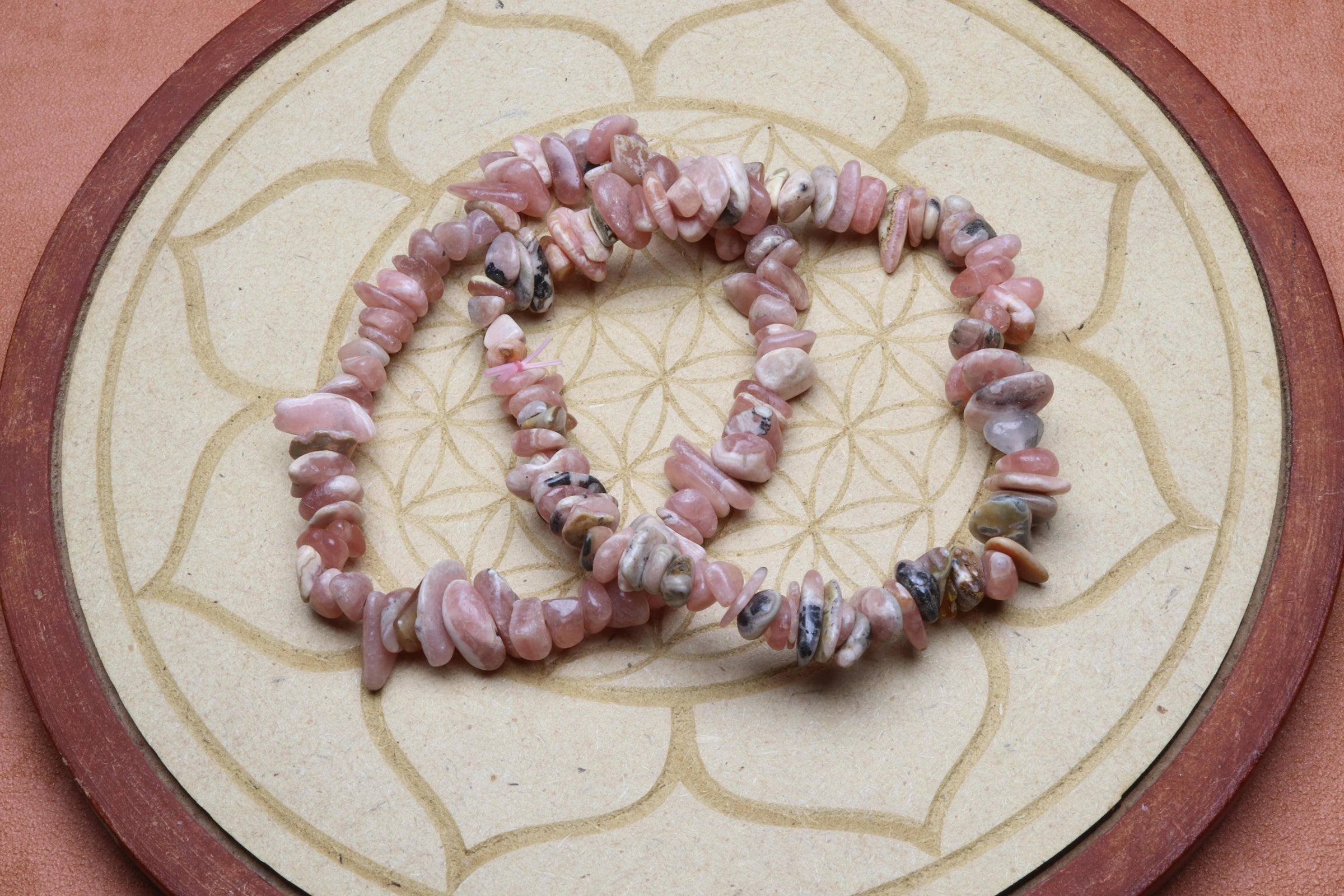 Bracelet en Rhodonite - Amour et Guérison Émotionnelle - photo 3