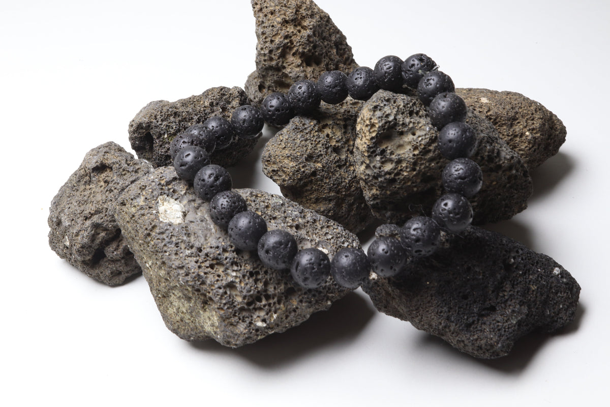 Bracelet Pierre de Lave
