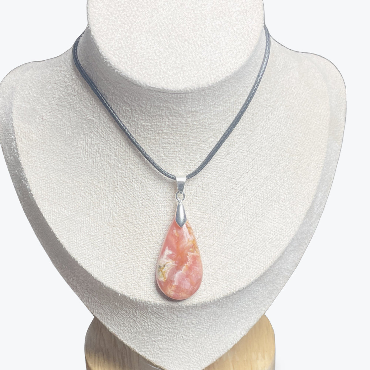 Pendentif Rhodocrosite goutte – photo 3