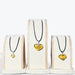Pendentif Ambre coeur