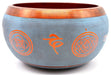 Bol Chantant Tibétain Aluminium Chakras 550g
