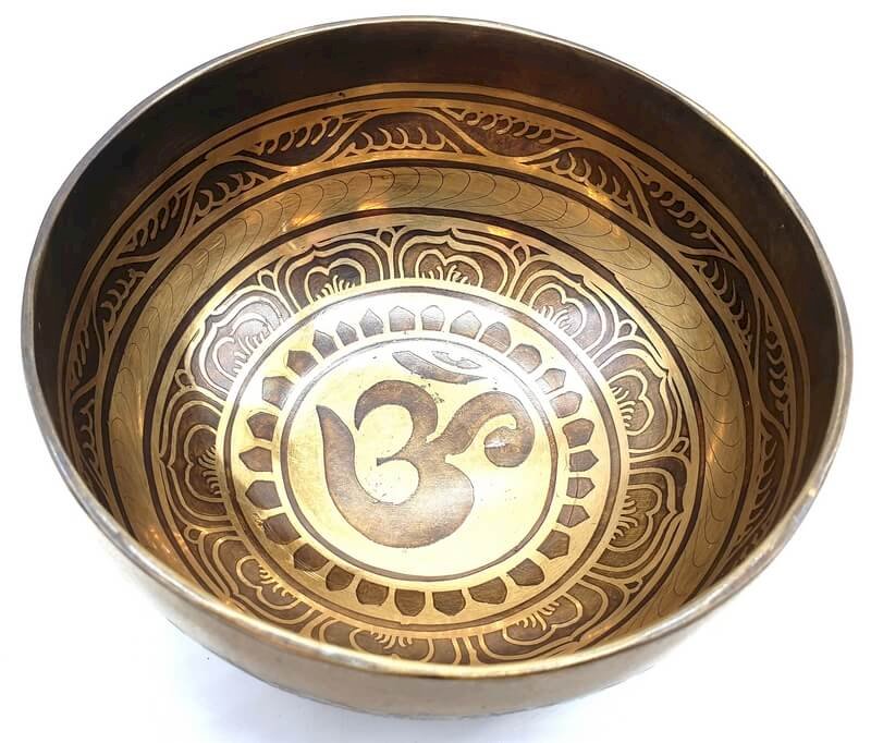 Bol Chantant Tibétain OM 15cm