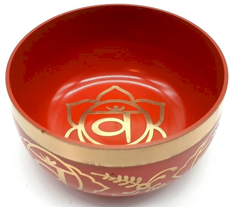 Bol Chantant Aluminium Chakra Sacré 12cm