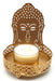 Bougeoir à Réflexion Métal Bouddha 11cm