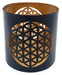 Bougeoir Métal Fleur de Vie 9cm