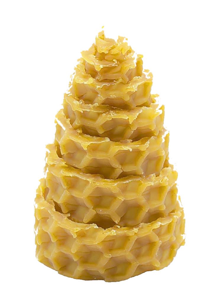 Bougie Cire d'Abeille 'Sapin' 5cm