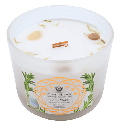 Bougie Green Tree 'Phases de la Lune' Pierre de Lune + Ylang Ylang