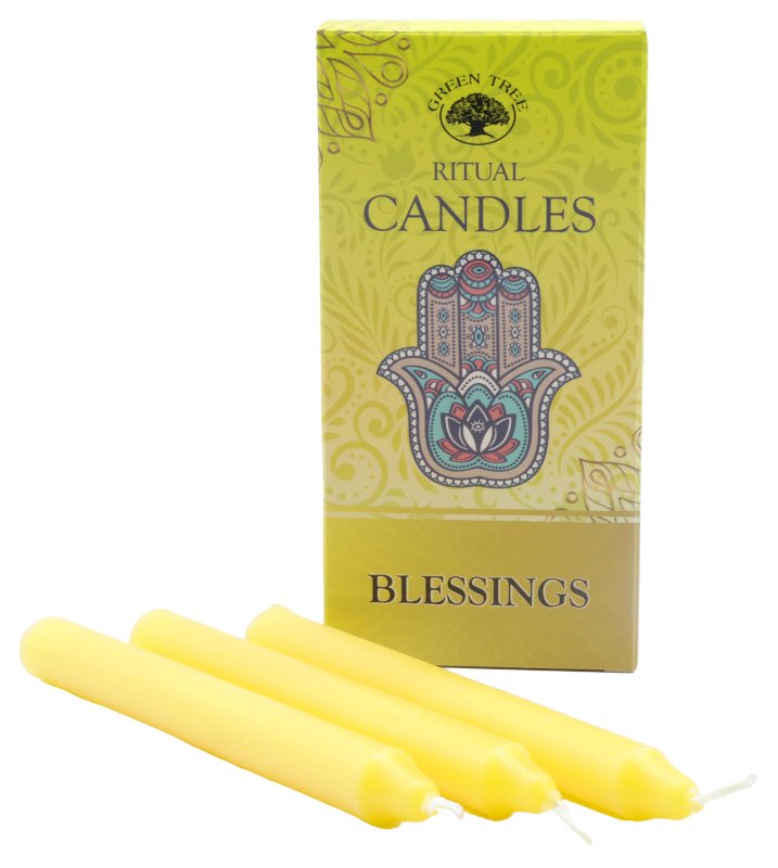 Bougies Rituel Bénédiction - 10pcs