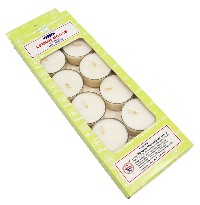 Bougies parfumées Satya Citronnelle 12pcs