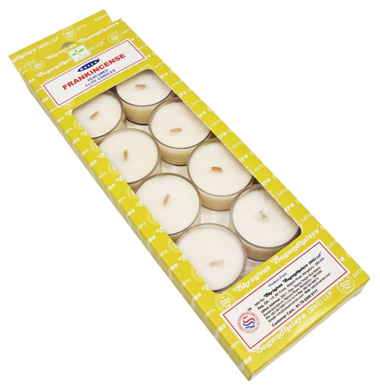 Bougies parfumées Satya Frankincense 12pcs