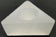 Bougeoir Sélénite Triangle 8cm