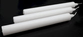 Bougie Teintée Masse 22cm - Blanc - 12pcs