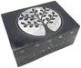 Boîte à Bijoux Pierre Rectangle Arbre de Vie 10cm