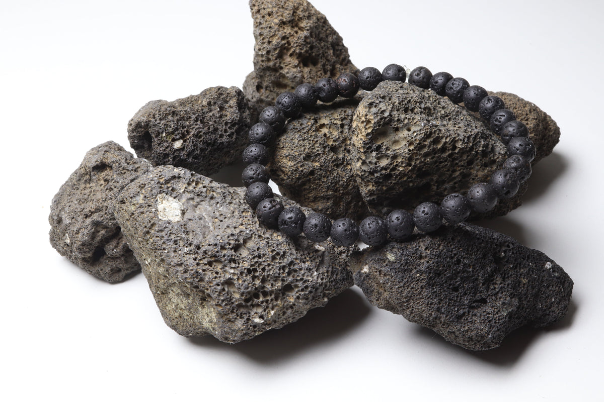 Bracelet Pierre de Lave