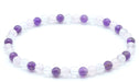 Bracelet Améthyste, Cristal, Quartz Rose
