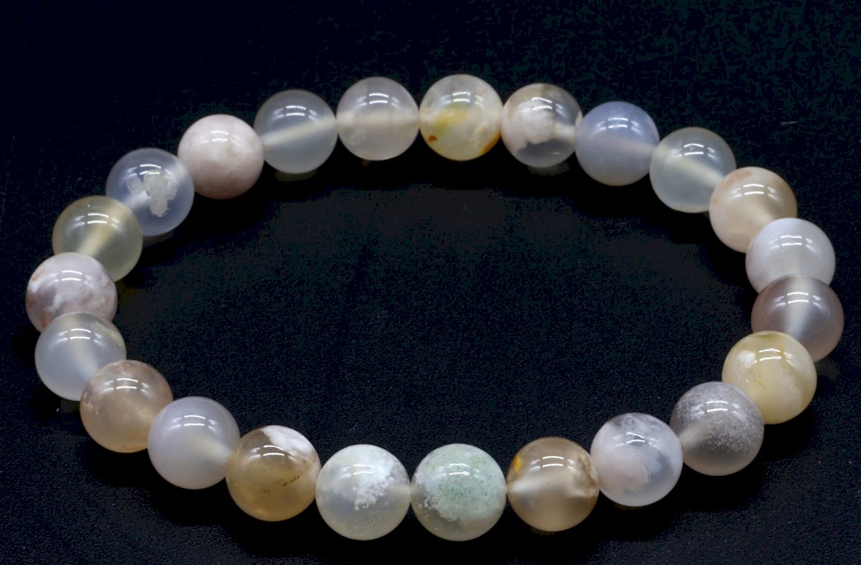 Bracelet Agate Cerise