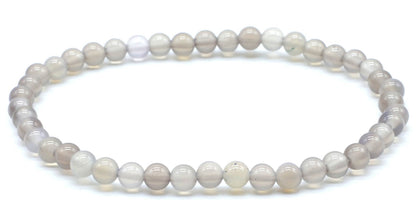 Bracelet Agate Grise