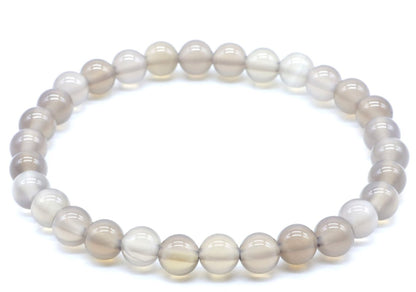Bracelet Agate Grise