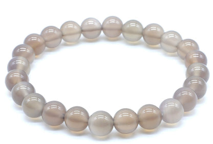 Bracelet Agate Grise