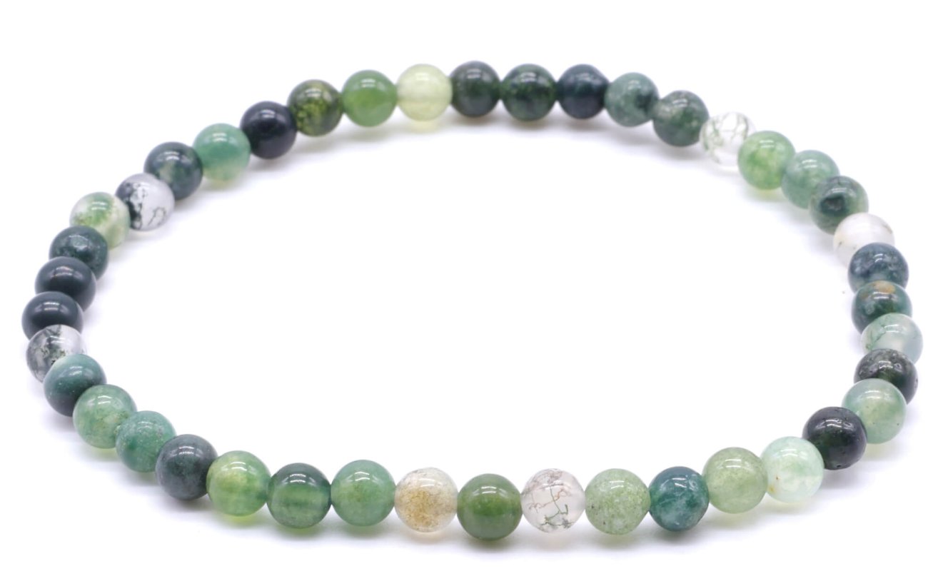 Bracelet Agate Mousse