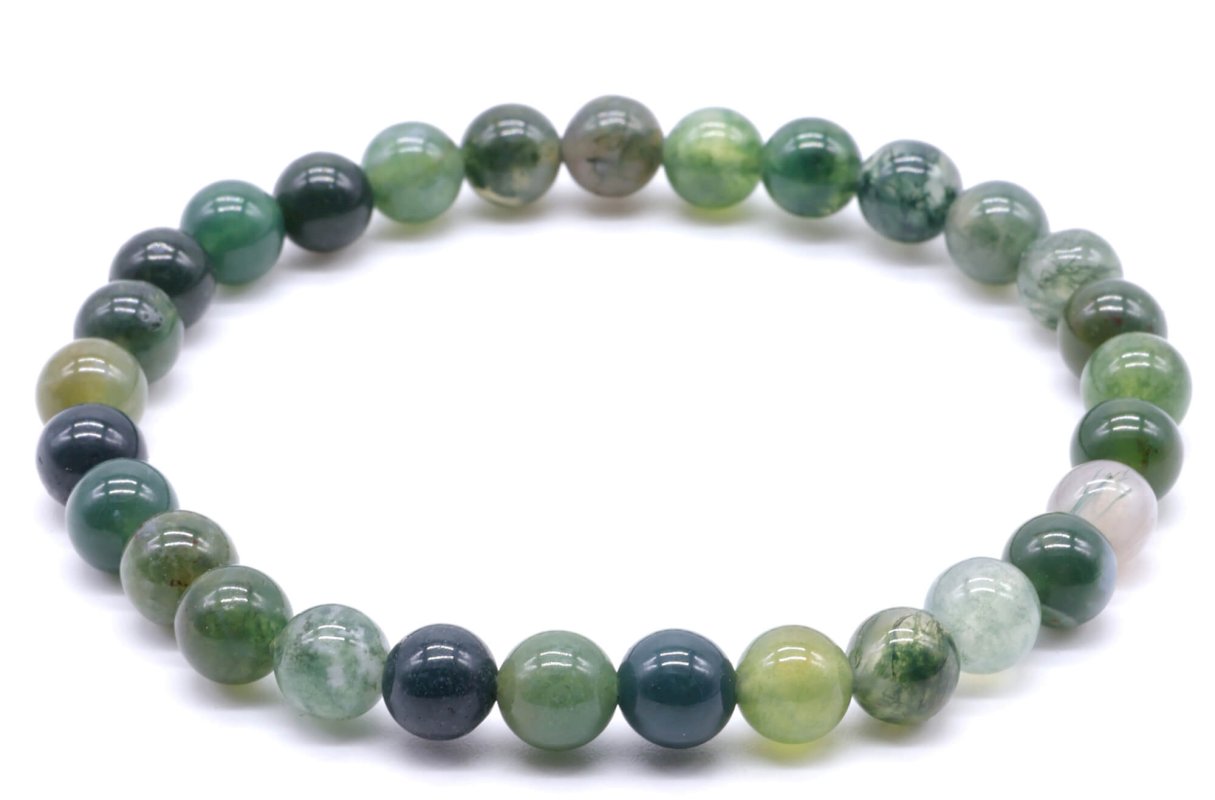 Bracelet Agate Mousse