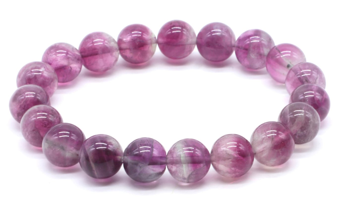 Bracelet Fluorite Violette