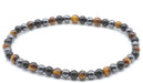 Bracelet Protection Obsidienne Noire, Hematite, Oeil de Tigre