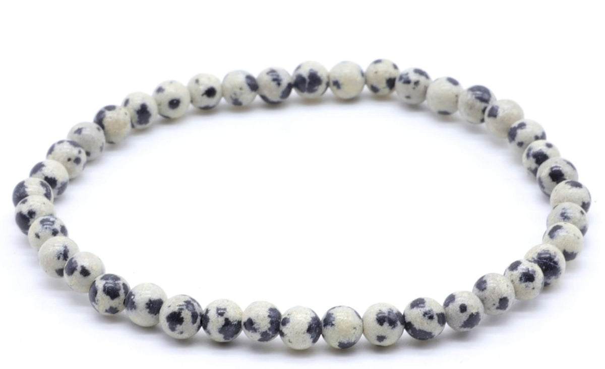 Bracelet Jaspe Dalmatien