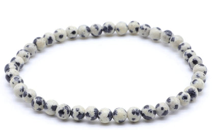 Bracelet Jaspe Dalmatien