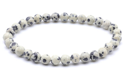 Bracelet Jaspe Dalmatien
