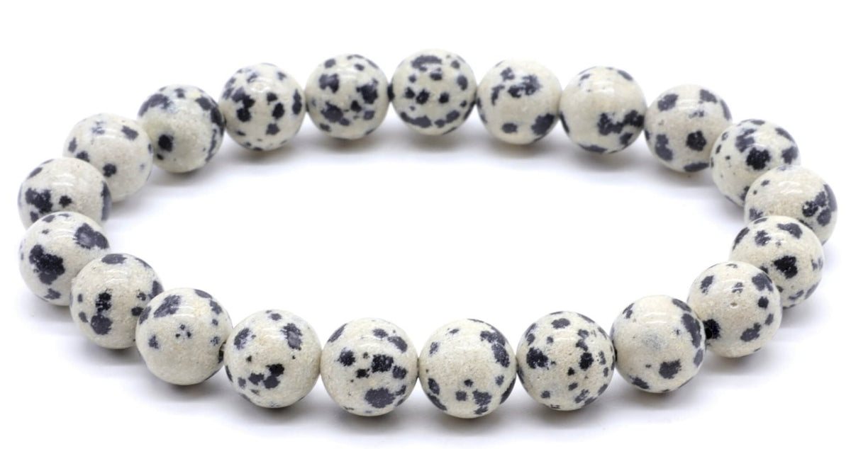 Bracelet Jaspe Dalmatien