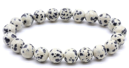 Bracelet Jaspe Dalmatien