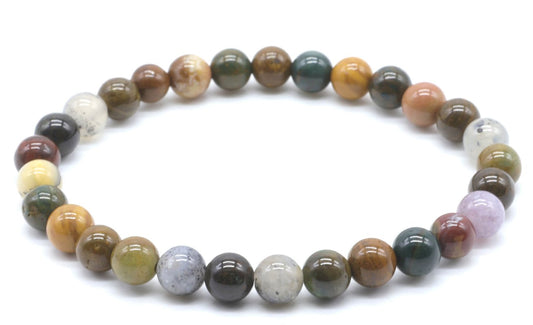 Bracelet Jaspe Océan