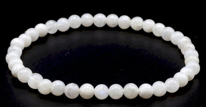 Bracelet Pierre de Lune blanche 'AA'