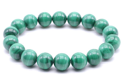 Bracelet 'Light' Malachite 'AA'