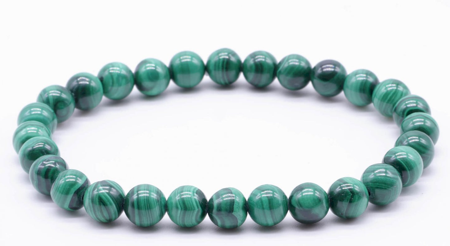 Bracelet 'Light' Malachite 'AA'
