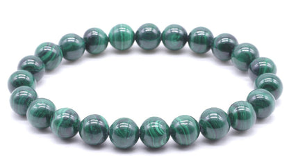 Bracelet 'Dark' Malachite 'AA'