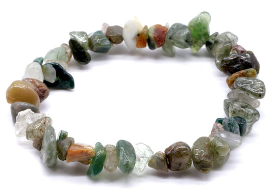 Bracelet Baroque Agate Mousse