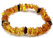 Bracelet Baroque Ambre Obscure Russie