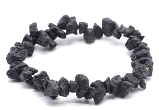 Bracelet Baroque Pierre de Lave