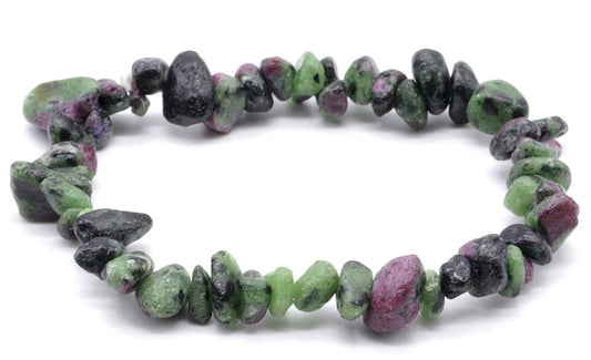 Bracelet Baroque Rubis Zoïsite
