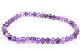 Bracelet Améthyste perles facettées