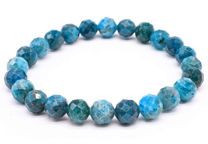 Bracelet Apatite perles facettées