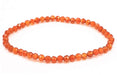 Bracelet Cornaline perles facettées